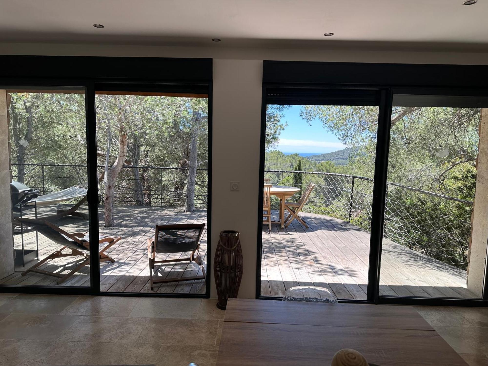 Lodge entre ciel et mer Saint-Cyr-sur-Mer Extérieur photo